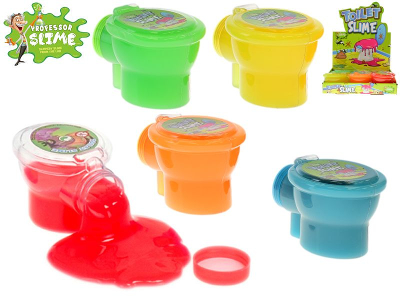 Mikro Professor Slime toaleta se slizem 10cm, 6 barev