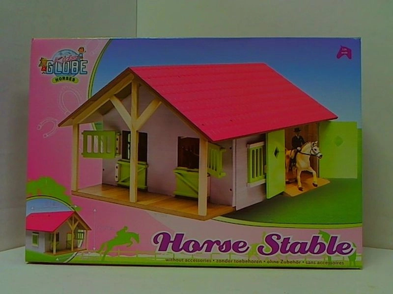 Dřevěná stáj pro koně 1:24