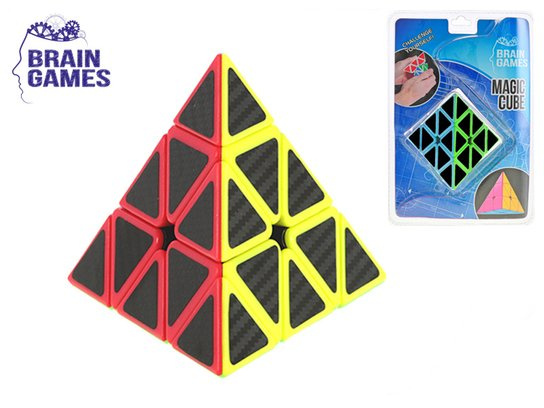 Mikro Trading Brain Games pyramida hlavolam 9,5 x 9,5x9,5cm