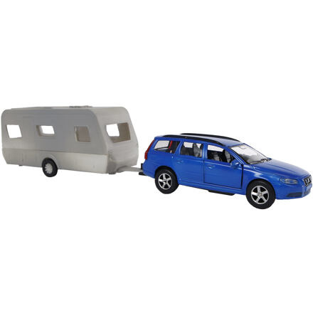 Kids Globe Volvo V70 kov s karavanem 30cm