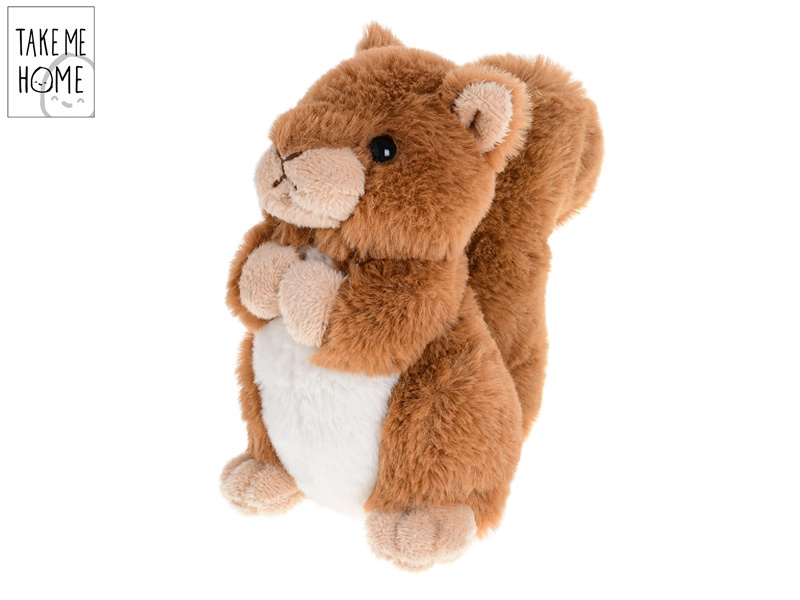 Plyšová veverka Take Me Home 15 cm