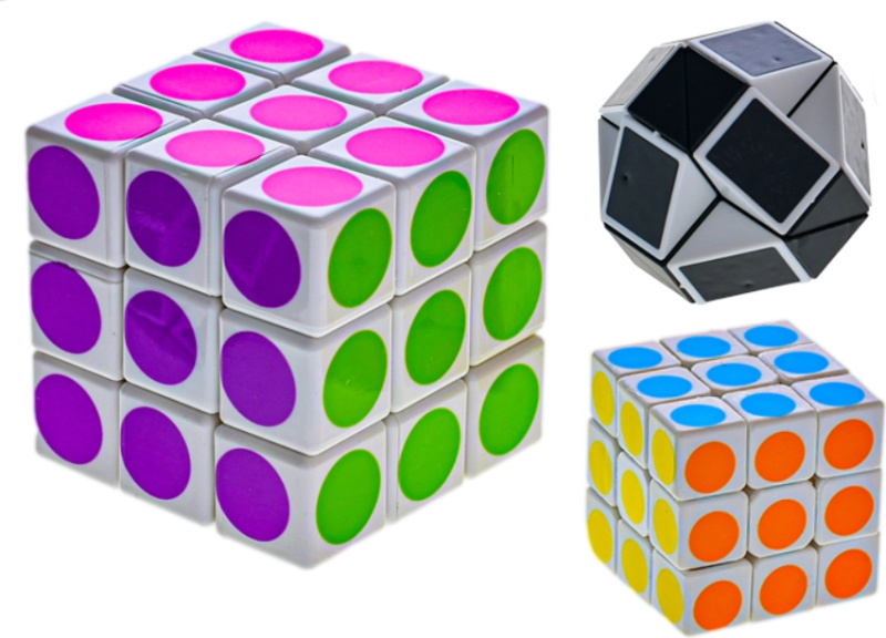 Mikro Trading Brain Games hlavolam 3 kusy v blistru