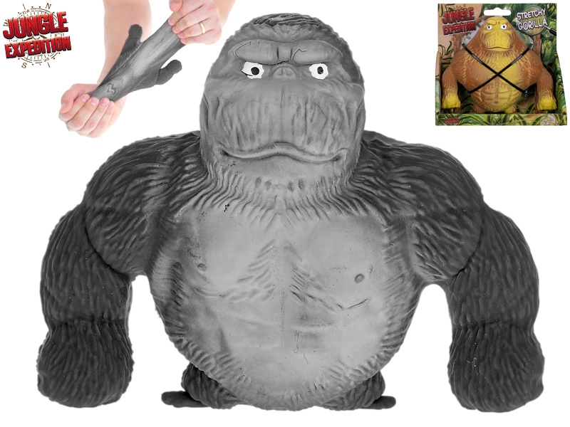 Jungle Expedition strečová figurka gorily 13 cm