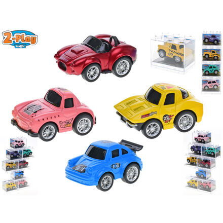 Mikro Trading 2-Play Traffic auto 6,5cm kov zpětný chod 8 druhů