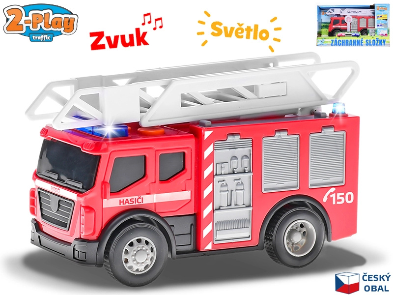 2-Play Traffic Auto hasiči CZ design 14cm