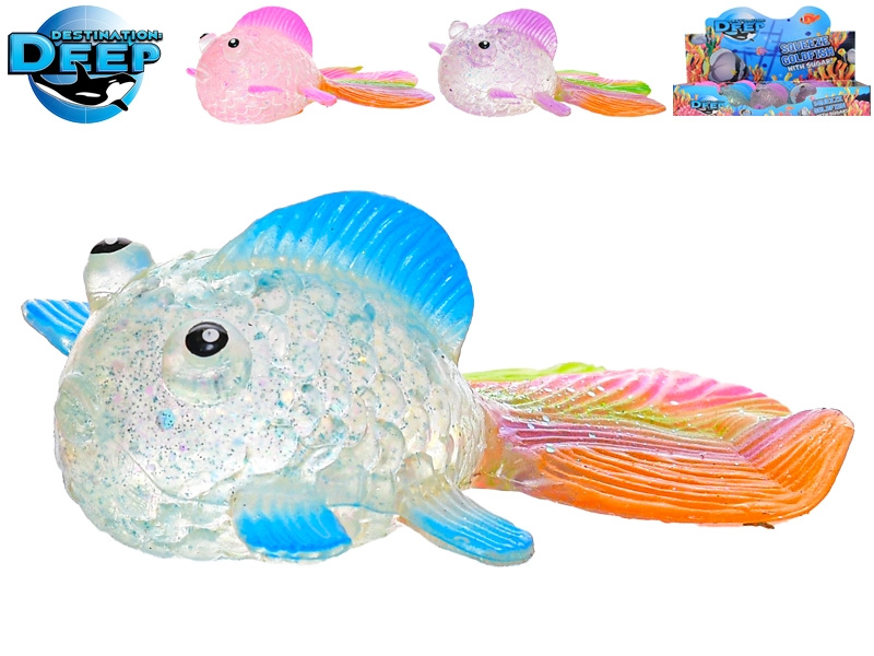 Mikro Destination Deep rybička zlatá strečová 6cm, 3 barvy