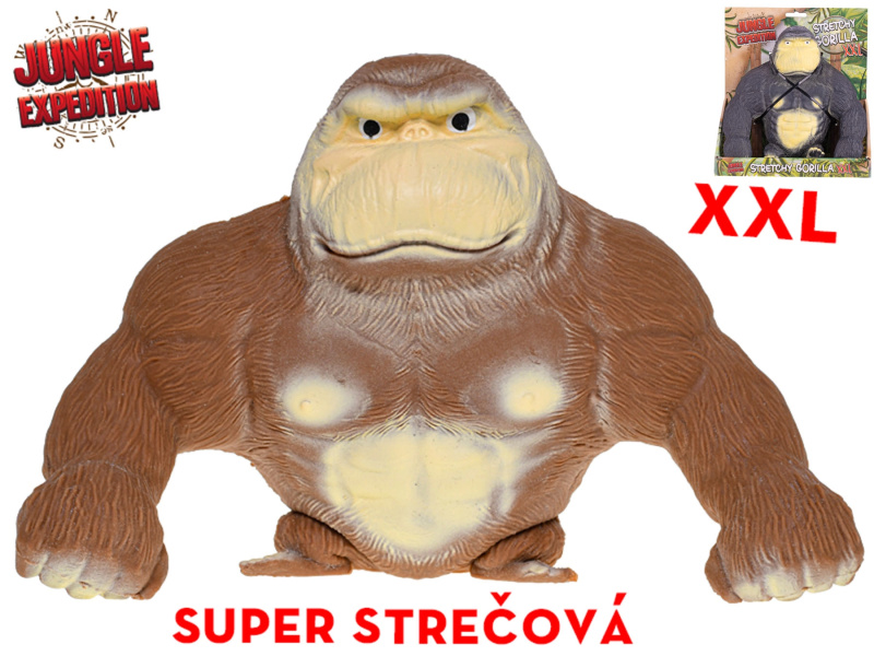 Jungle Expedition super strečová gorila XXL 22 cm