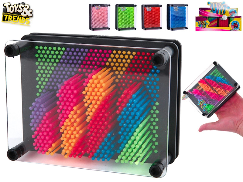 Pin Art otiskovací panel Toys & Trends, kapesní velikost