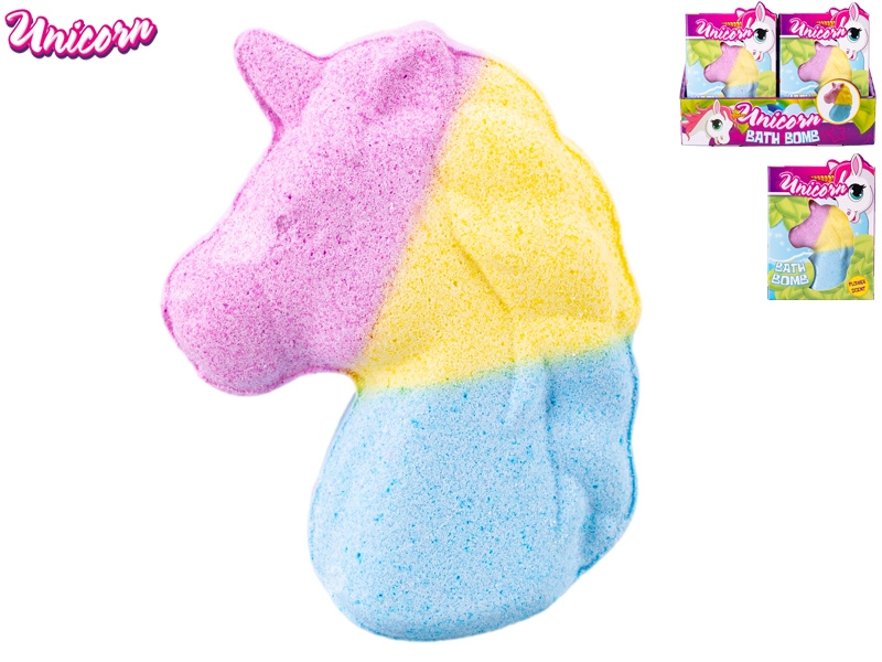 Unicorn bomba do koupele 70 g ve tvaru jednorožce mix variant či barev