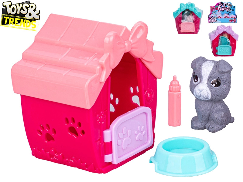 Pejsek s boudou a doplňky Toys&Trends