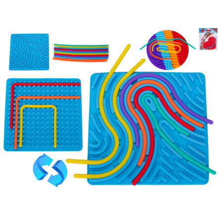 Mikro Fingerprint Maze bludiště 12,5cm, 3 druhy
