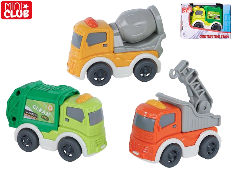 Mini Club stavební vozidlo pro nejmenší – mix variant