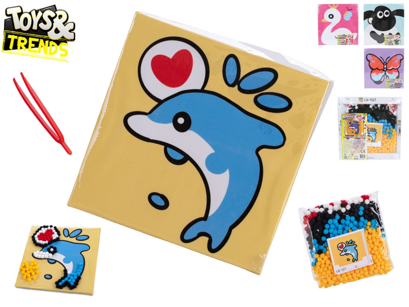 Mozaika s nalepovacími kuličkami TOYS& TRENDS – kreativní sada pro děti