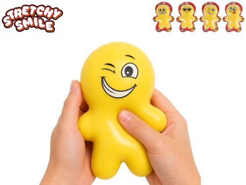 Mega squeeze panáček strečový 17 cm, mix druhů