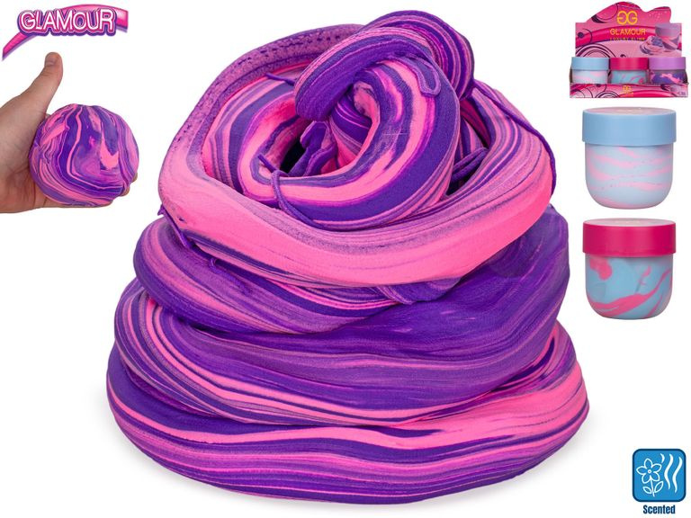 Glamour máslová modelovací hmota 500 ml, 3 barvy (multipack 6 ks)