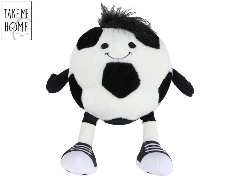 Plyšový fotbalový míč 25 cm Take Me Home