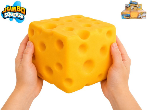Mega Squeeze squishy mačkací sýr maxi