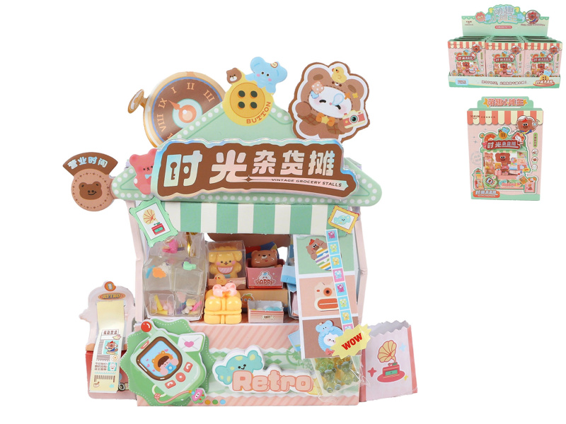 Kawaii retro stánek – mini stavebnice