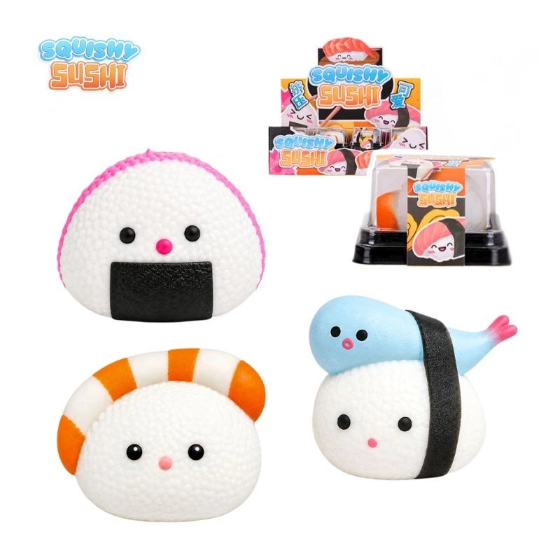 Kawaii squishy sushi kamarád - 1 kus
