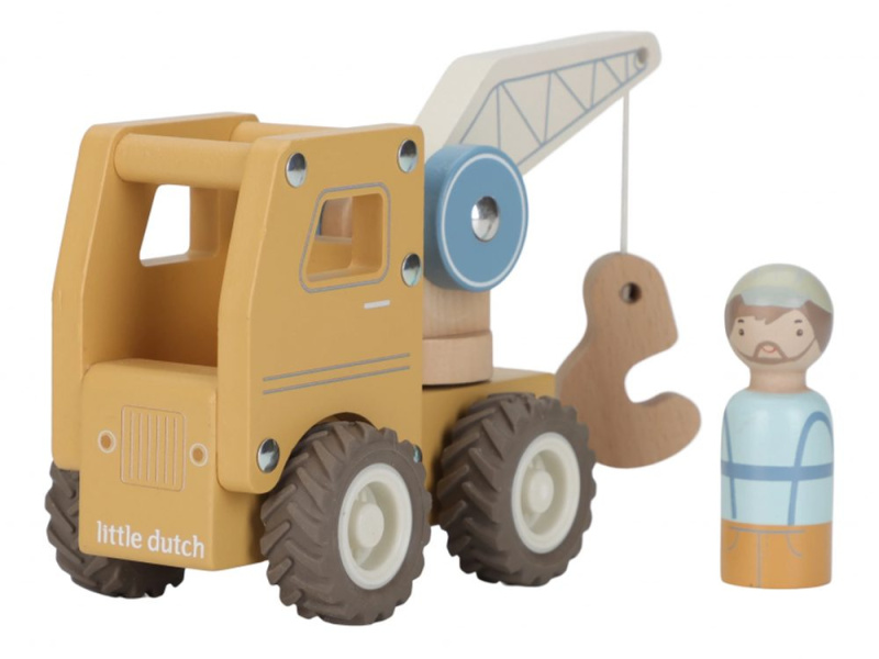 Little Dutch Autojeřáb dřevěný