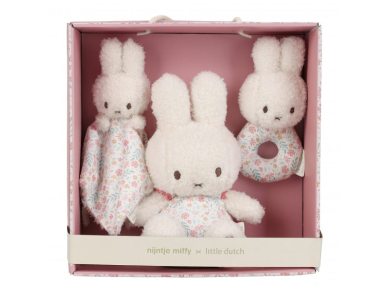 Little Dutch Miffy Fluffy Lucky Blossom Gift Set dárková sada pro miminka
