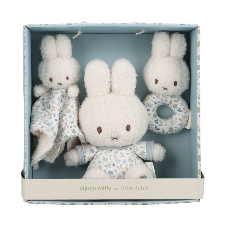 Little Dutch Miffy Fluffy Lucky Leaves Gift Set dárková sada pro miminka