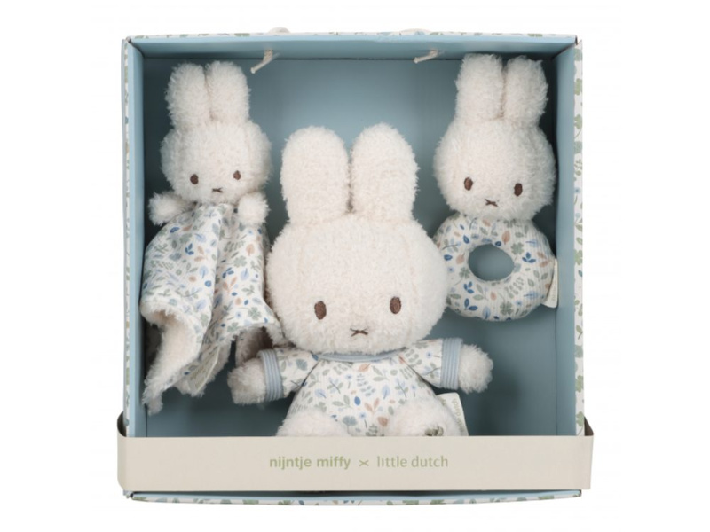 Little Dutch Miffy Fluffy Lucky Leaves Gift Set dárková sada pro miminka