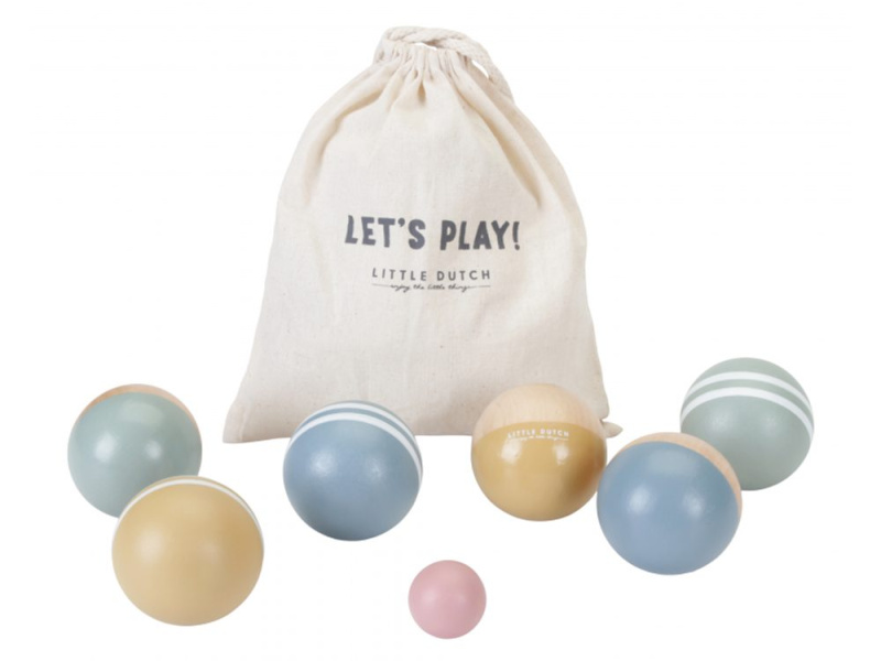 Little Dutch Petanque dřevěný 8 ks