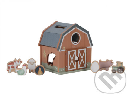 Little Dutch Little Farm Shape Sorter aktivity hračka 18 m+ 1 ks