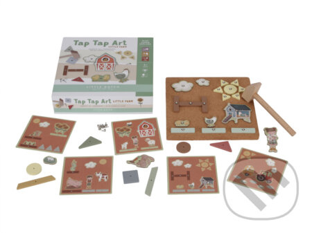 Little Dutch Little Farm Tap Tap Art aktivity hračka 1 ks