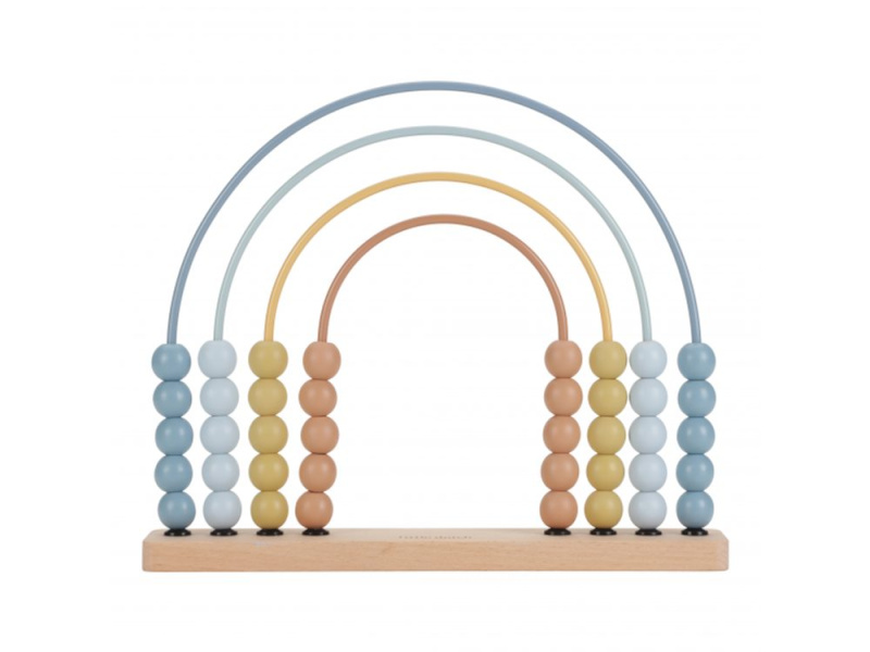 Little Dutch Počítadlo dřevěné duha Forest Friends