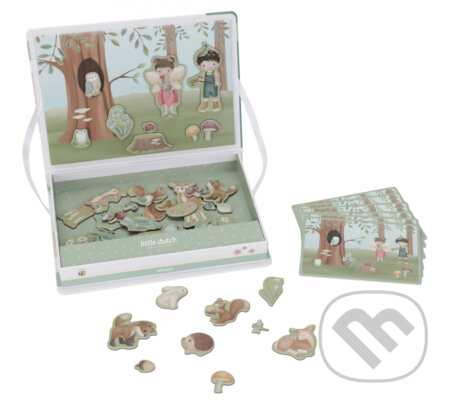 Little Dutch Magnetická hra Forest Friends
