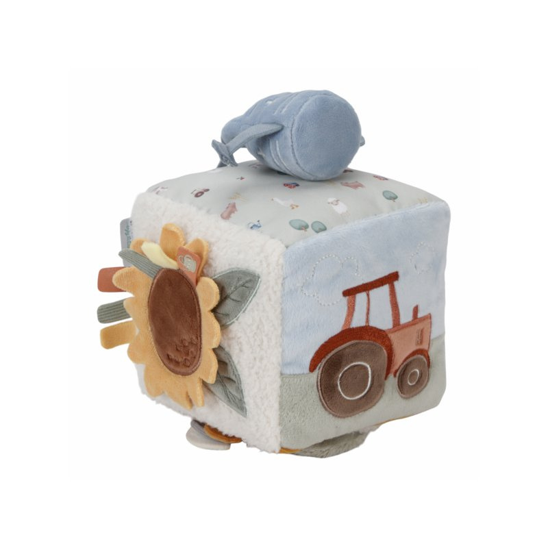 Little Dutch Little Farm Activity Cube aktivity hračka 1 ks