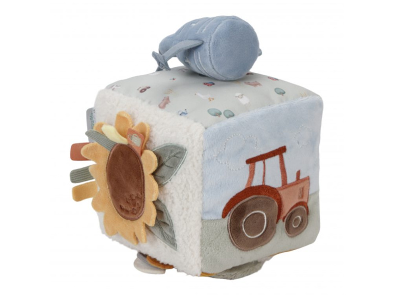 Little Dutch Little Farm Activity Cube aktivity hračka 1 ks
