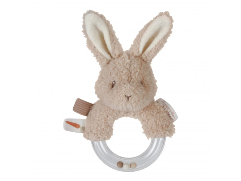 Little Dutch Baby Bunny Ring Rattle chrastítko 1 ks