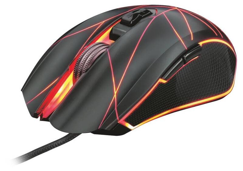 Herní myš Trust GXT Gaming GXT 160 Ture Illuminated / 4000 DPI / černá Varianta: ivi1