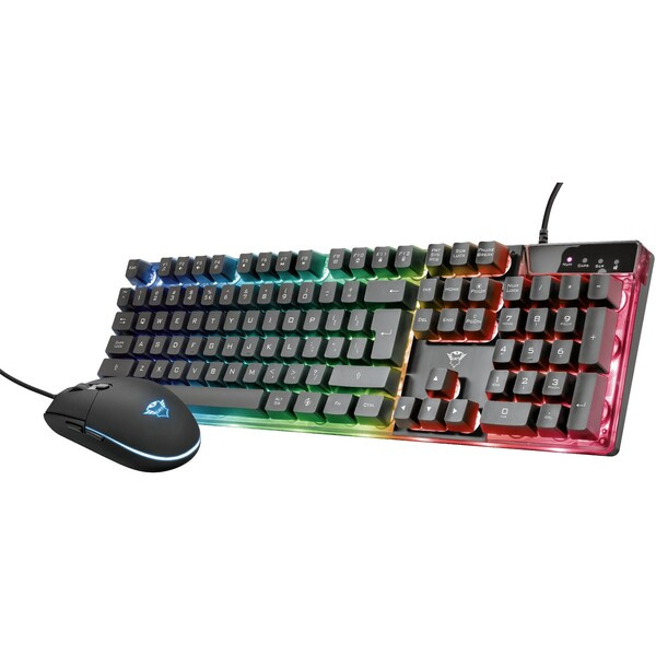 Trust GXT 838 Azor Gaming Combo (keyboard with mouse) 23472 Černá