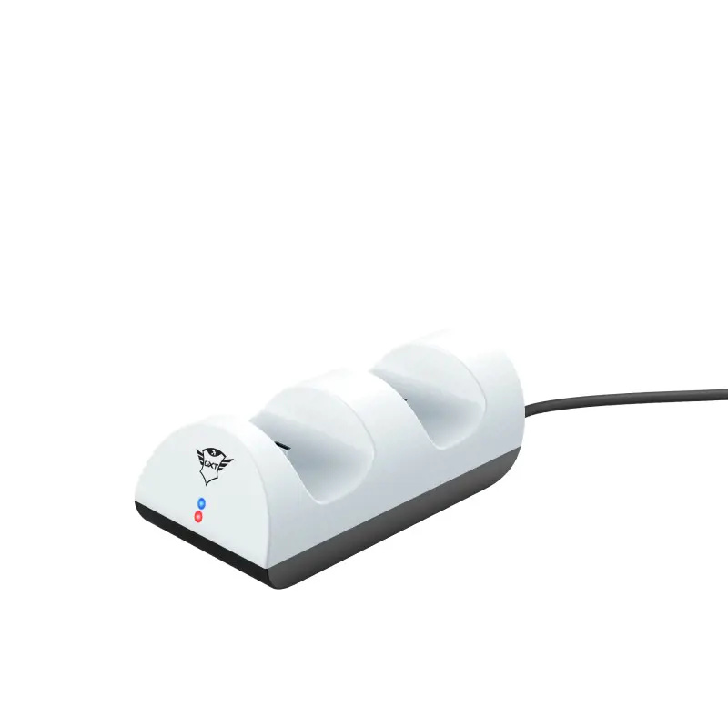 Trust GXT 254 Duo Charging Dock PS5 Bílá