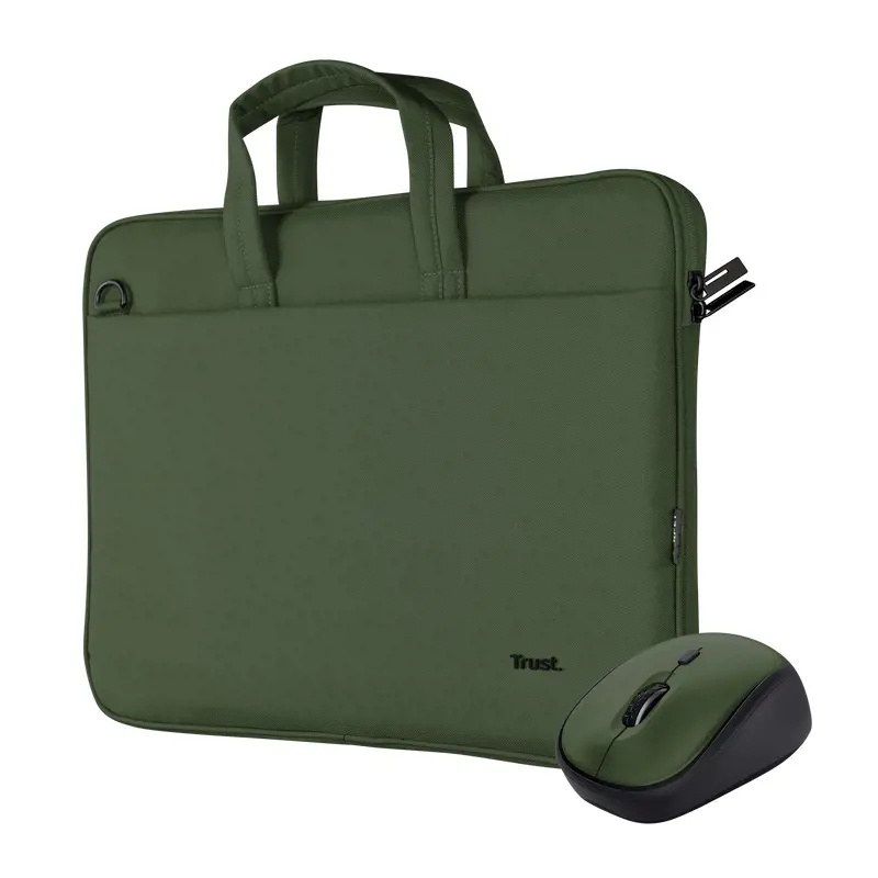 Trust Bologna Bag & Mouse Set 24989 Zelená