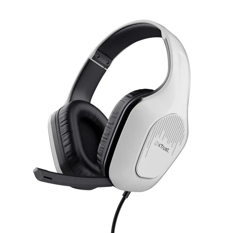 Trust GXT 415PS Zirox Gaming headset suitable for PS5 Bílá