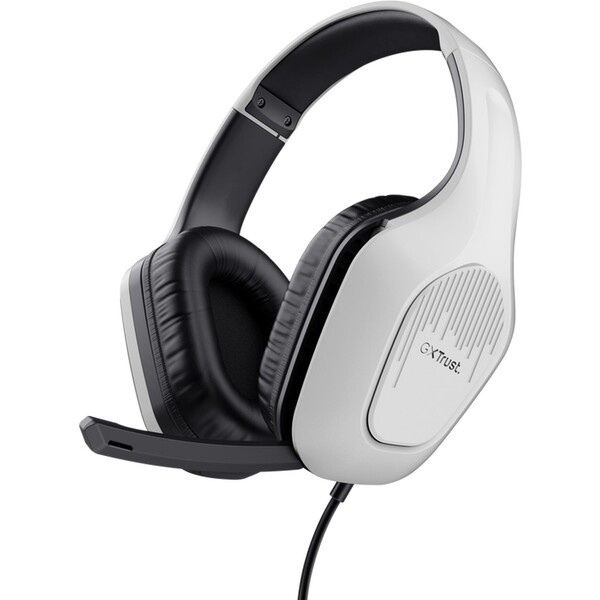 Trust GXT 415PS Zirox Gaming headset suitable for PS5 Bílá