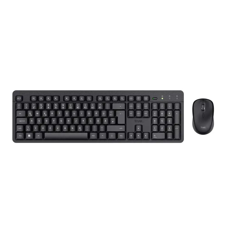 ODY II WL KEYBOARD & MOUSE BLK DE Černá