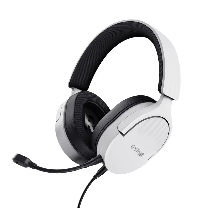 Trust GXT 489W Fayzo Headset Bílá