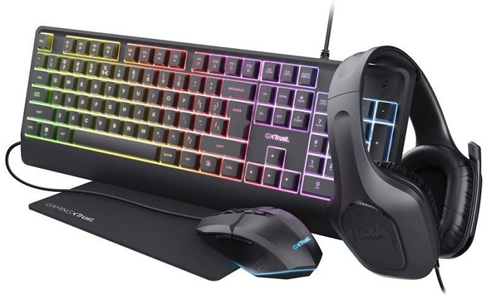 TRUST GXT792 QUADROX 4-IN-1 BUNDLE CZ/SK