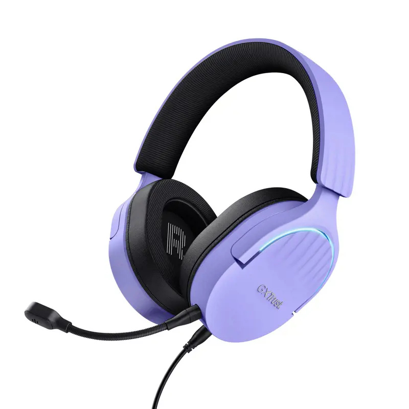 Trust GXT490P Fayzo 7.1 USB Gaming Headset Fialová