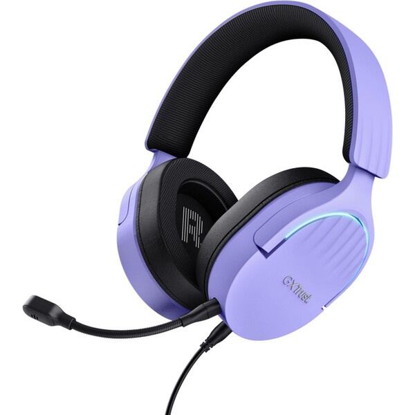Trust GXT490P Fayzo 7.1 USB Gaming Headset Fialová