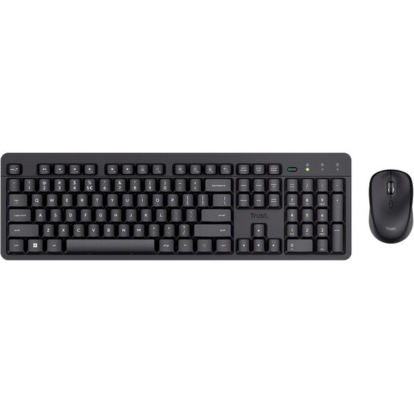 ODY II WL KEYBOARD & MOUSE BLK HU Černá