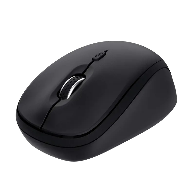 YVI+ MULTI-DEVICE WIRELESS MOUSE BLACK Černá