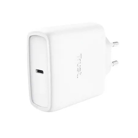 Trust Maxo - USB-C GaN nabíječka - 65W, 2m, bílá