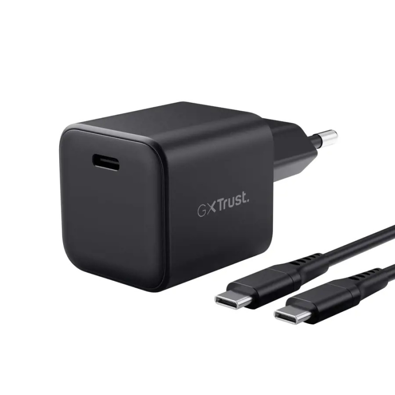 Trust GXT1258 USB-C nabíječka pro Switch 2 černá Černá
